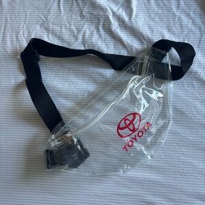 Toyota Clear Fanny Pack with Black Strap